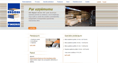 Desktop Screenshot of ergoss.lv
