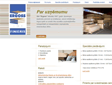 Tablet Screenshot of ergoss.lv